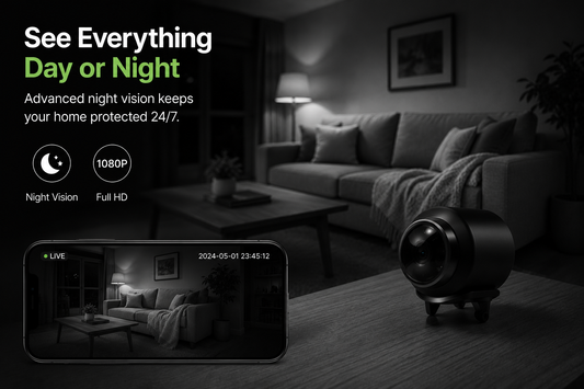 Nano Vision™ Mini Security Camera