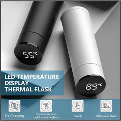 DISPLAY TEPRATURE THERMAL FLASK