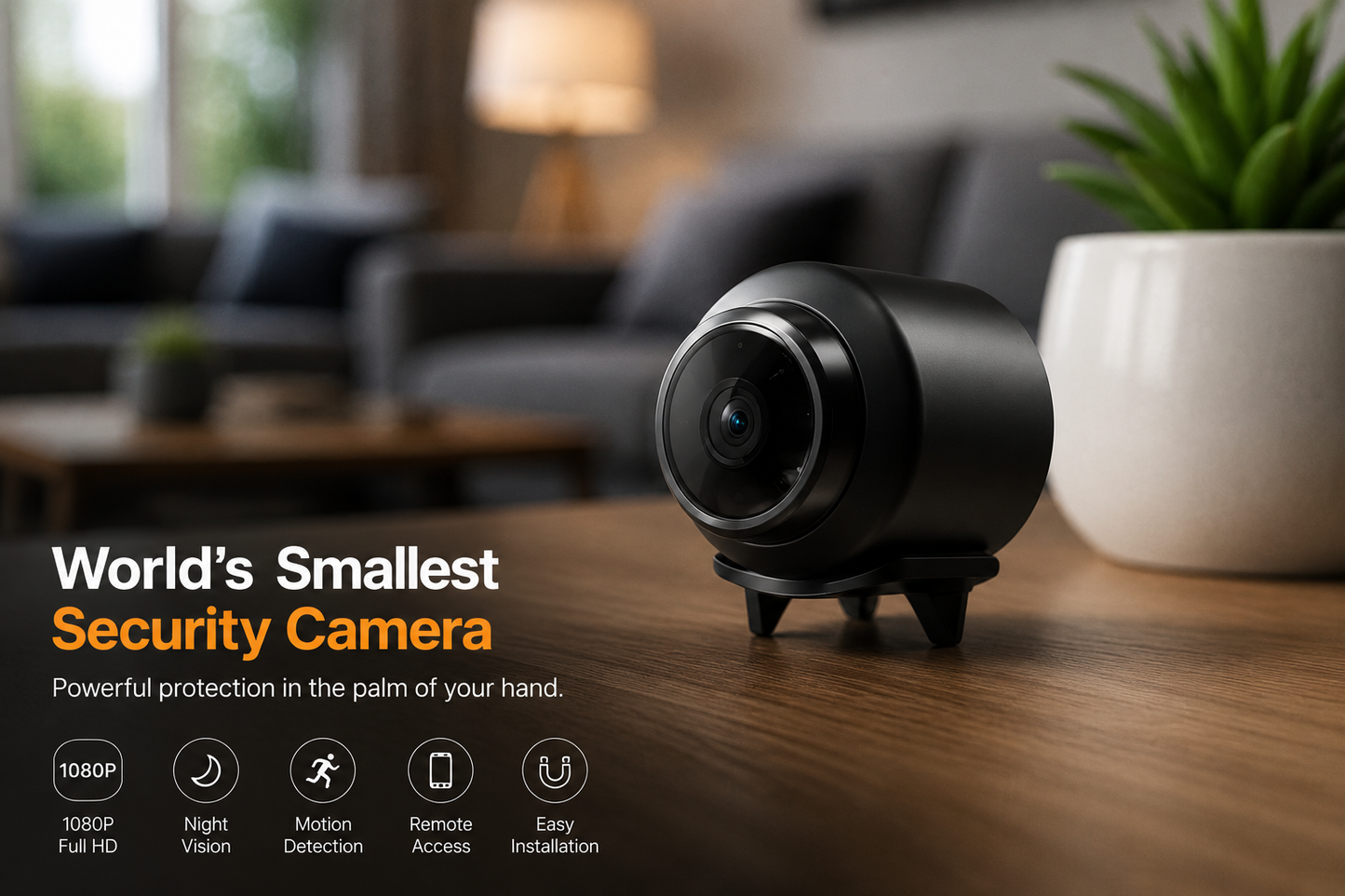Nano Vision™ Mini Security Camera