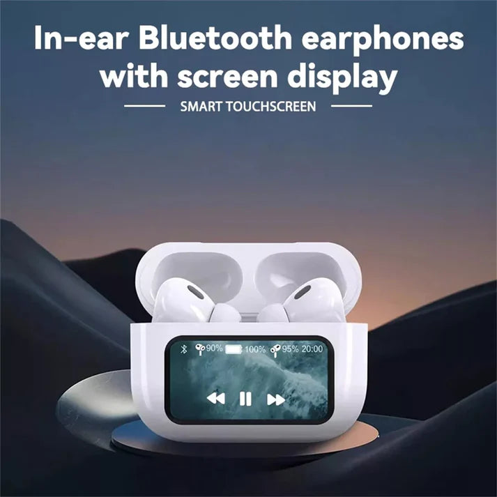 Earbuds Pro ANC/ENC Touch Screen Dislplay